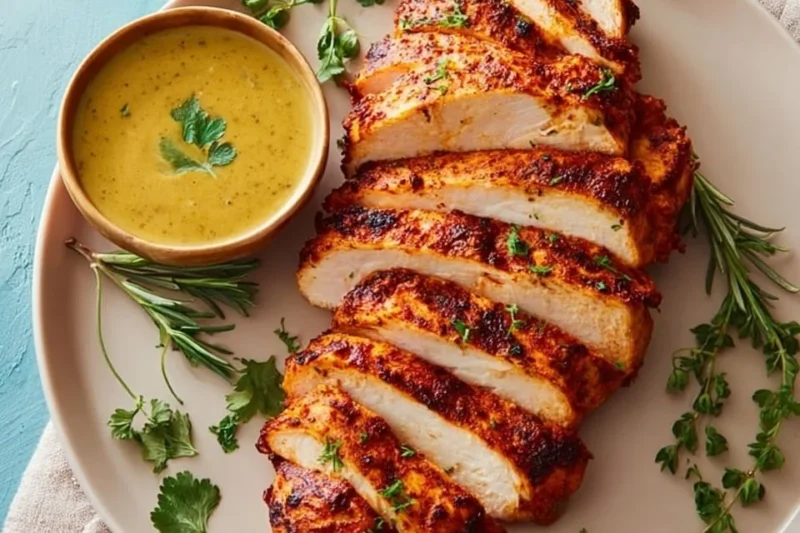 Air Fryer Tandoori Turkey Breast