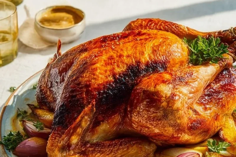 Apple Cider Brined Turkey