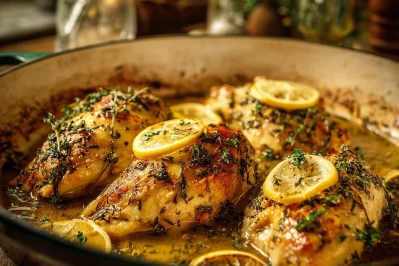 Baked Lemon Herb Chicken