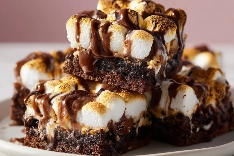 Brownie Marshmallow S’mores