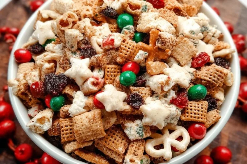 Christmas Crunch Mix