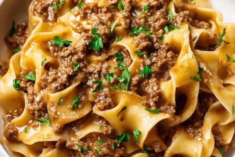 Easy Beef and Noodles