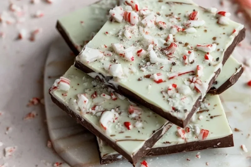 Easy Homemade Chocolate Peppermint Bark