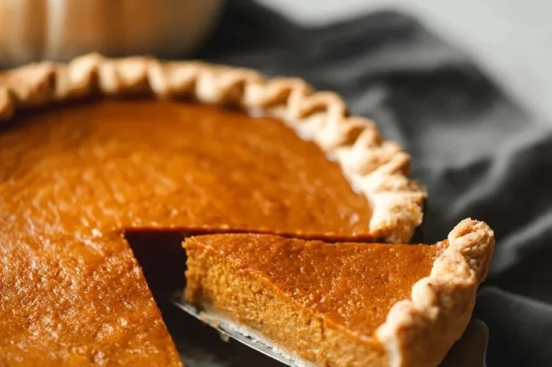 Easy Homemade Pumpkin Pie