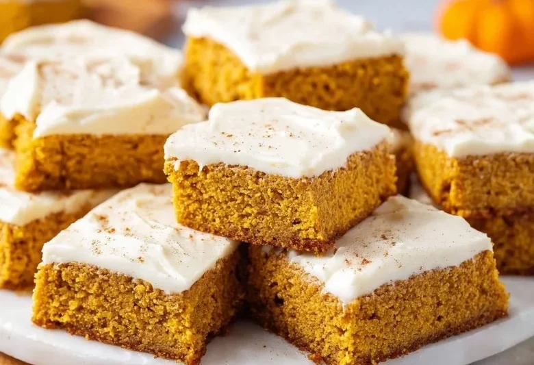 Easy Pumpkin Bars