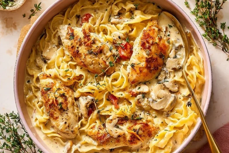 Marry Me Chicken Pasta
