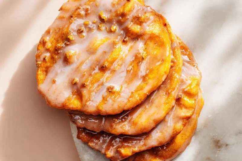 Pumpkin Fry Bread with Maple Glaze