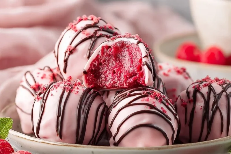 Raspberry Truffles