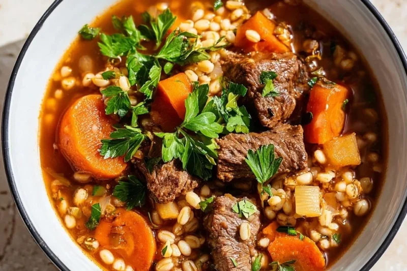 Beef Barley Soup