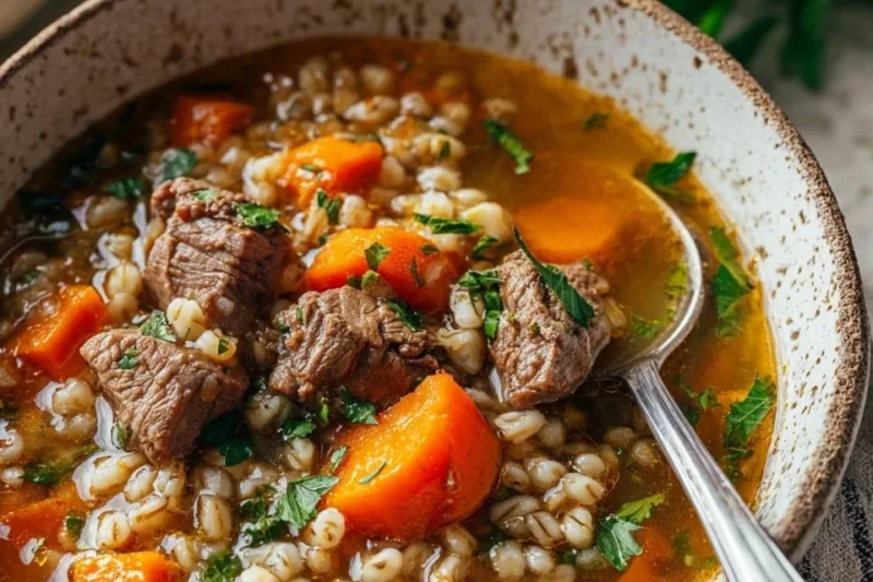 Beef Barley Soup