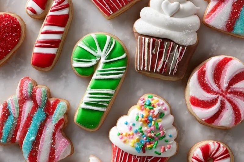 Candy Cane Cookies
