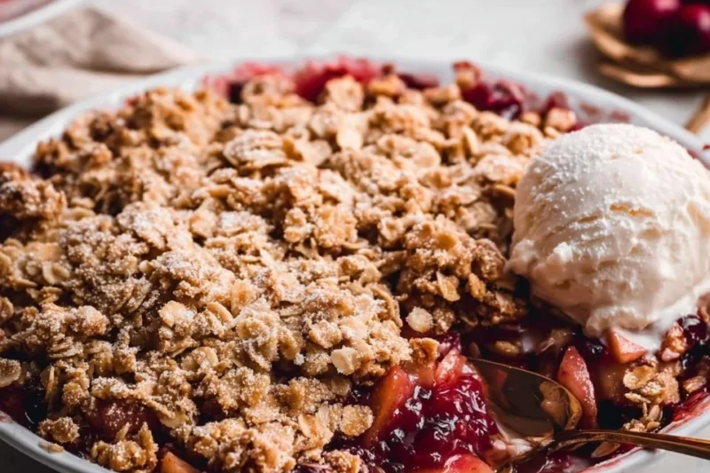 Cranberry Apple Crisp