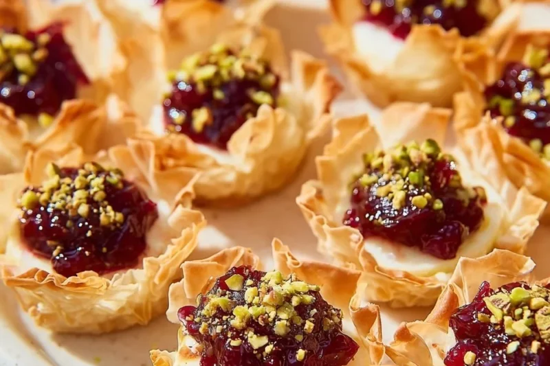 Cranberry Brie Bites Recipe