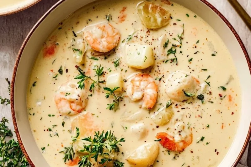 Creamy Seafood Chowder Recipe