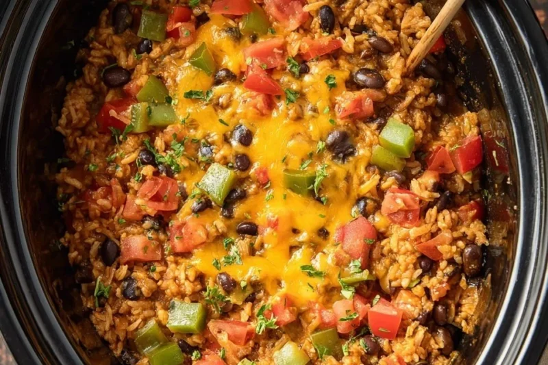Crock Pot Taco Casserole