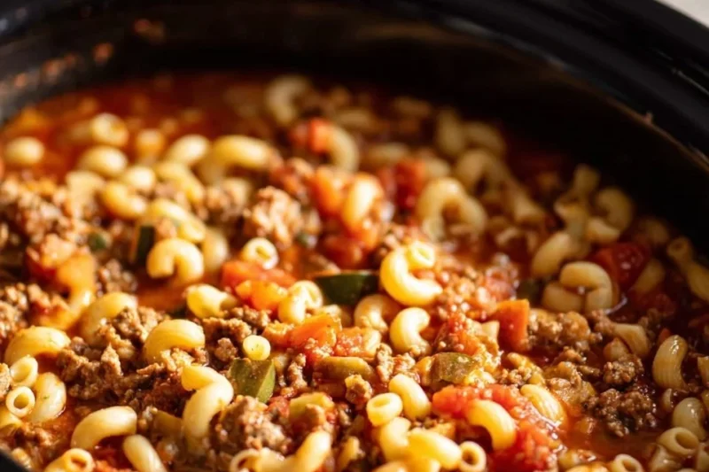 Crockpot Goulash