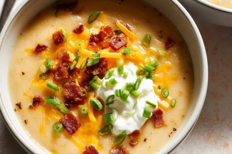 Easy Baked Potato Soup