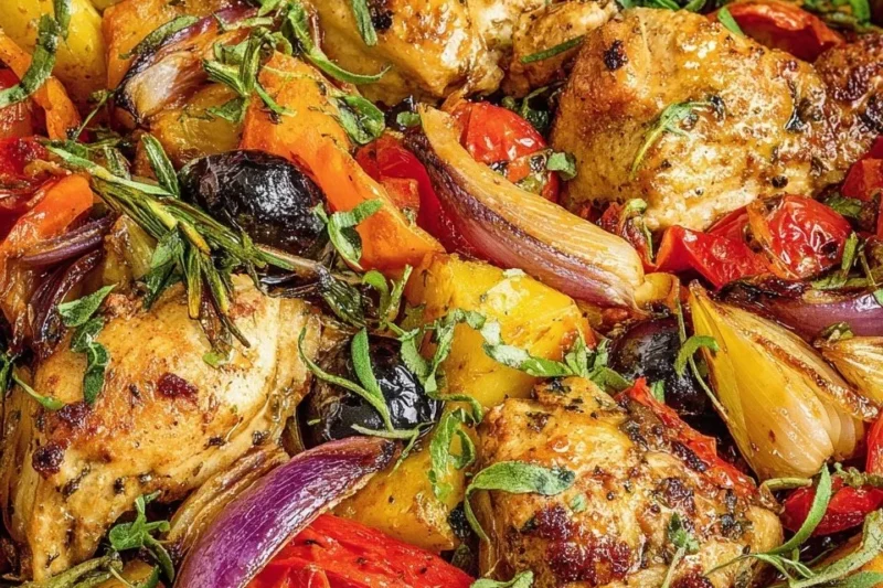 Roasted Chicken and Vegetables