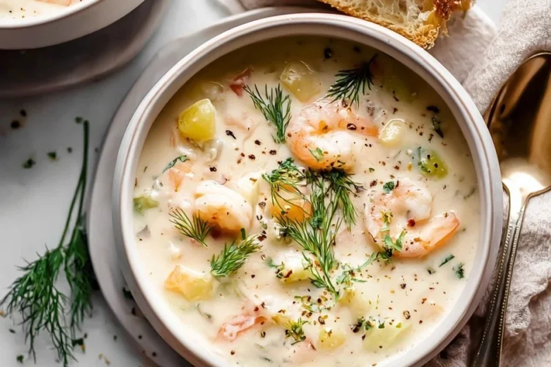 The Best Creamy Seafood Chowder
